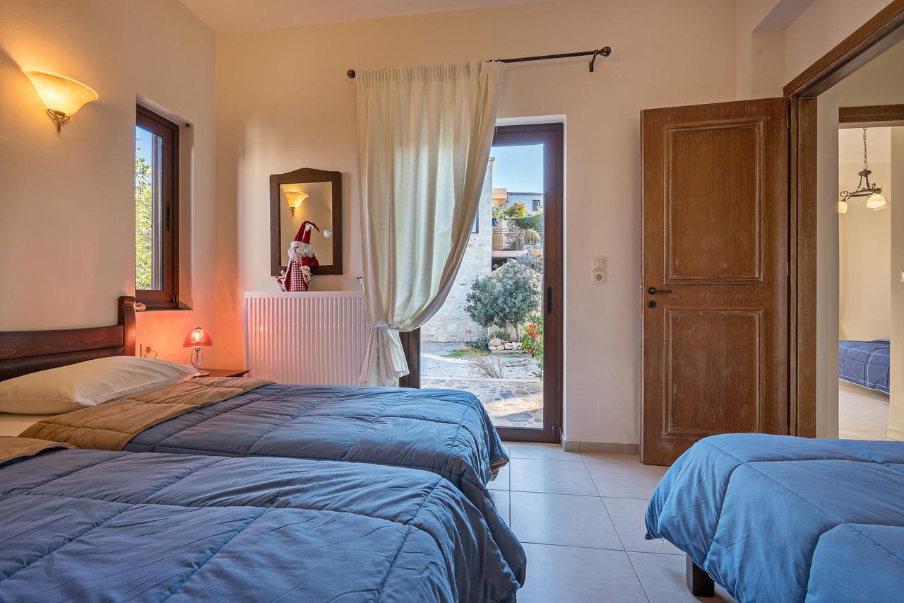 Sea Views At Villa Anemomylos With Heated Pool, Ping Pong And Tennis Agia Pelagia Zewnętrze zdjęcie