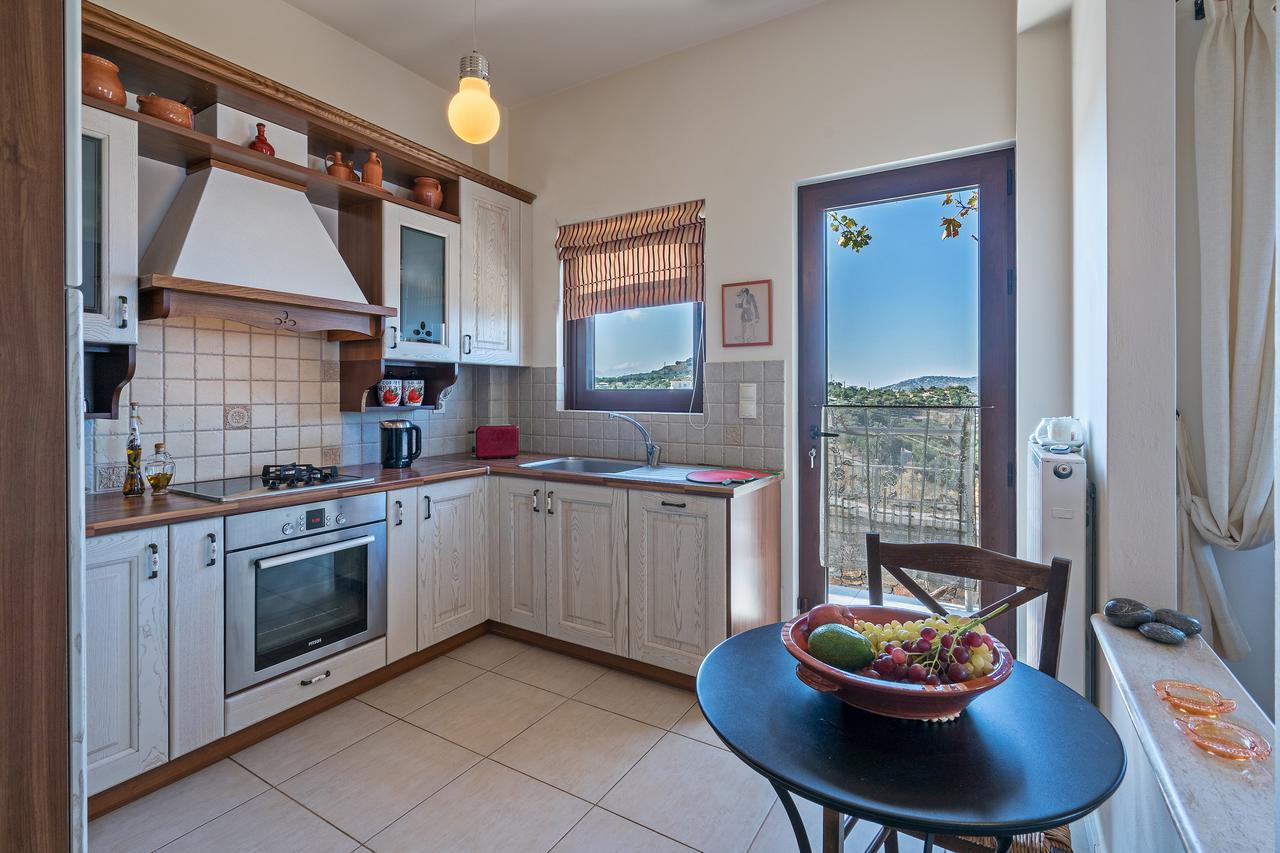 Sea Views At Villa Anemomylos With Heated Pool, Ping Pong And Tennis Agia Pelagia Zewnętrze zdjęcie